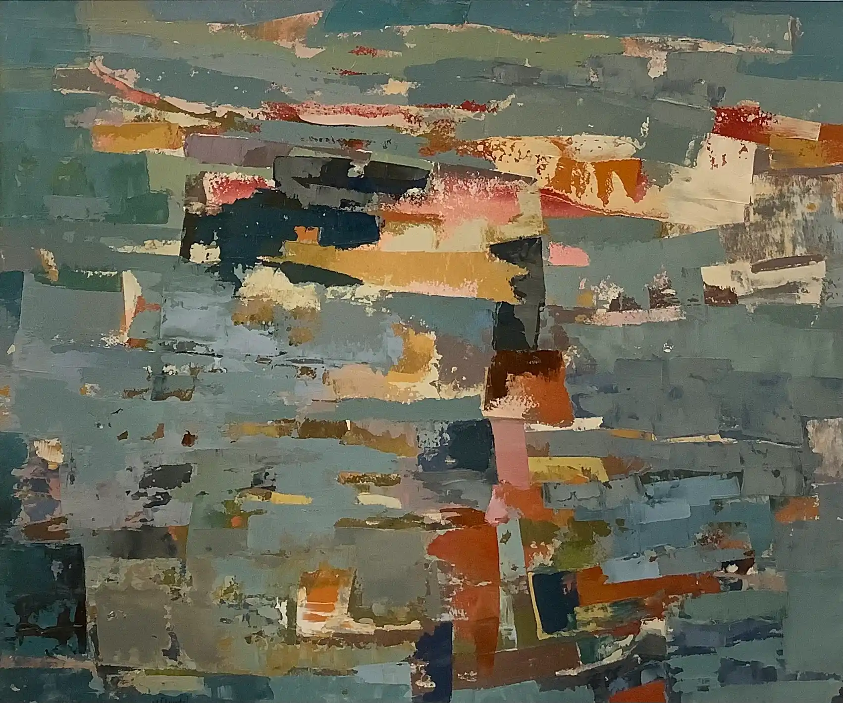 44 x 55 cm, Huile sur papier